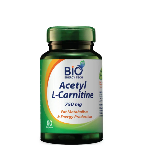 Bio Energy Tech Acetyl L-Carnitine 750Mg 90Cap