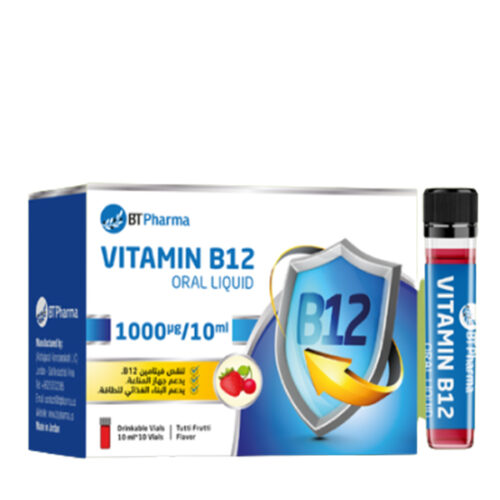 Bt Pharma Vitamin B12 (1000 Μg/10ml) Oral Liquid 10 Vials