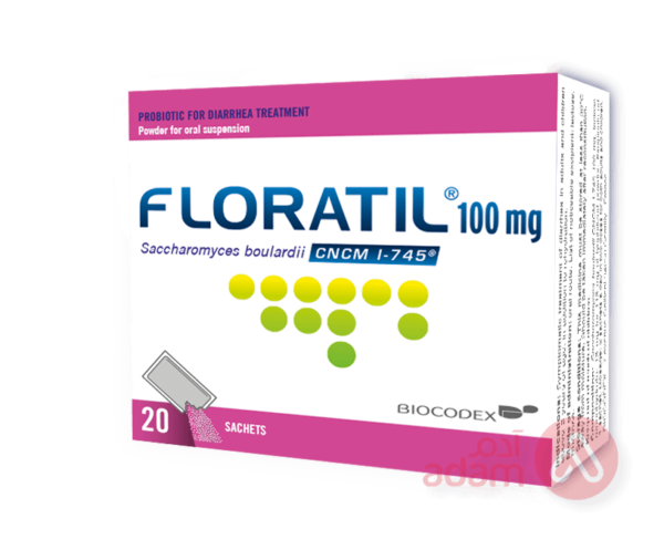 Floratil 100mg sachets