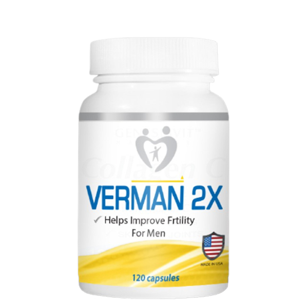 Verman 2X Anti Oxidant Dietary Supplement 120 Capsules