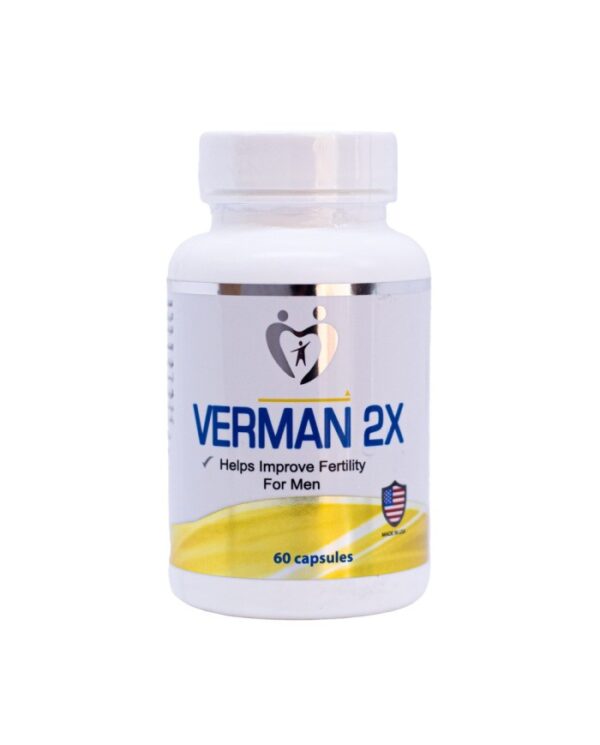 Verman 2X Anti Oxidant Dietary Supplement 60 Capsules