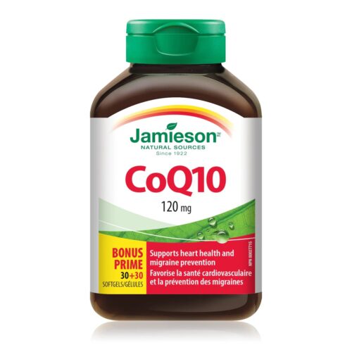 Jamieson CoQ10 120mg 30 Capsules