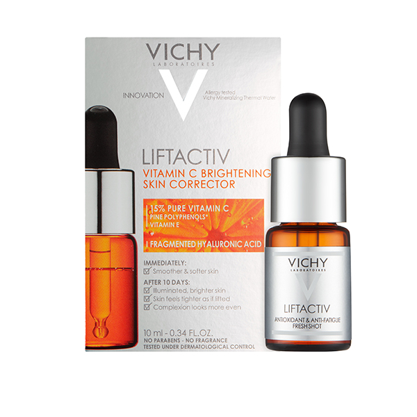 3337875560931_4 فيتشي ليفت أكتيف سيروم فيتامين سي لتفتيح البشرة وتصحيحها 10 مل Vichy Liftactiv Vitamin C Brightening Skin Corrector Serum 10Ml