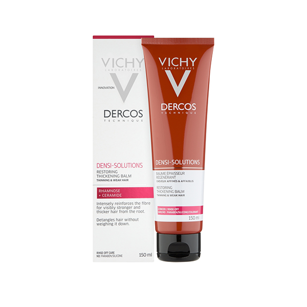 3337875574389_3 Vichy Dercos Densi Solution Restoring Thickening Conditioner Balm 150Mlفيتشي ديركوس دينسي بلسم لاستعادة سماكة الشعر 150 مل