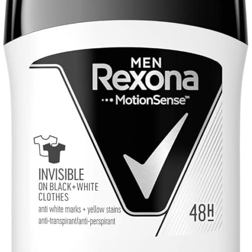 Rexona men invisible on black and white clothes 40g