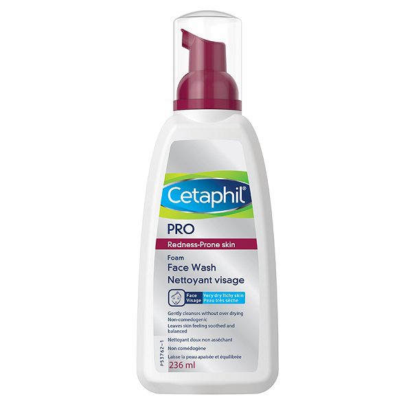 CETAPHIL PRO REDNESS PRONE FOAM FACE WASH 236 ML_4 سيتافيل برو غسول رغوي للوجه للتحكم بالإحمرار 236مل