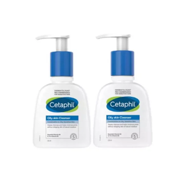 Cetaphil-Oily-Skin-Cleanser-Face-Wash-236Ml-Offer-(1+1) سيتافيل منظف للبشرة الدهنية 236 مل عرض (1+1)