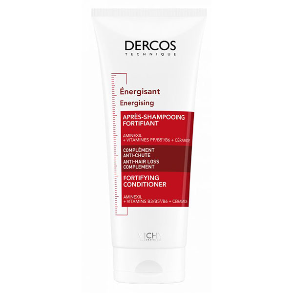 Vichy Dercos Energising Conditioner 200ML فيتشي ديركوس بلسم الشعر المنشط، لتنعيم الشعر 200 مل Vichy Dercos Energising Conditioner 200Ml