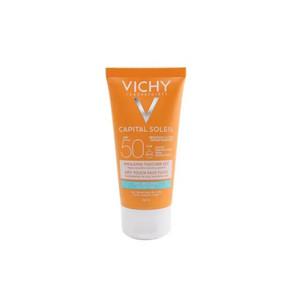 Vichy Mattifiyng Face Fluid Sunblock Spf50, 50Ml_0 فيتشي ماتيفينج واقي من الشمس للوجه عامل حماية 50 ، 50 مل