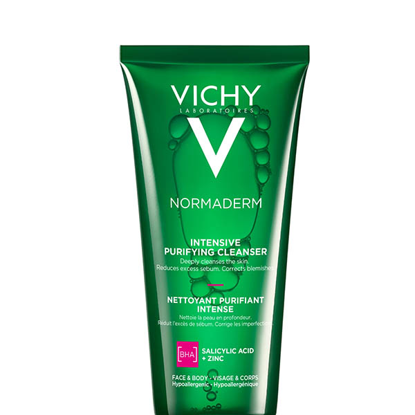 Vichy Normaderm Intensive Purifying Gel 200Ml فيتشي نورماديرم جل غسول مكثف ينقي البشرة بعمق 200 مل