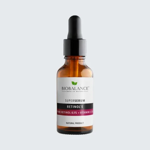 سيروم الريتنول+ فيتامين سي للتجاعيد 30مل | Bio Balance PURE RETINOL 0,3% + VITAMIN E 2% SUPER SERUM 30ml