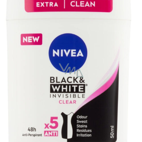 NIVEA BLACK AND WHITE CLEAR50ml