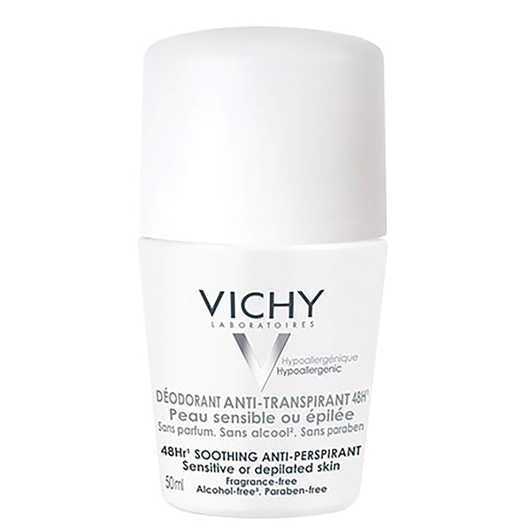 vichy_deo_sensitive_or_depl_roll_on_5 فيتشي مزيل العرق المضاد للتعرق للبشرة الحساسة 50 مل Vichy Anti Perspirant Sensitive Or Deplilated Skin Roll On Deodorant 50Ml