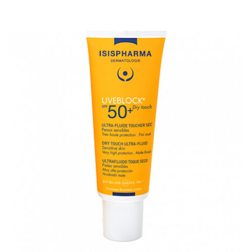 Isis Uveblock Spf50+ Dry Touch 40Ml  ايزيس فارما واقي شمس ملمس جاف درجة حماية 50+, 40مل