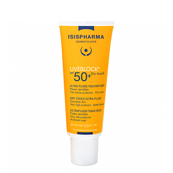 Isis Uveblock Spf50+ Dry Touch 40Ml  ايزيس فارما واقي شمس ملمس جاف درجة حماية 50+, 40مل