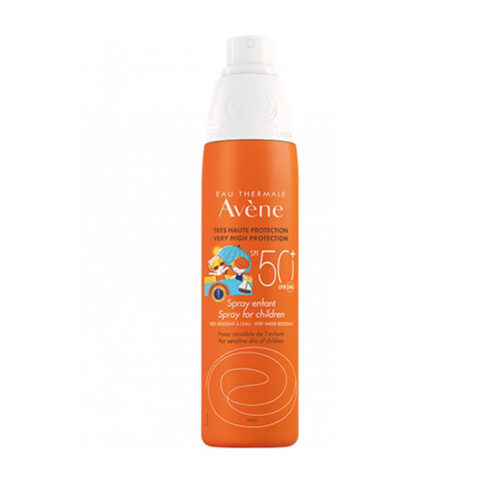 Avene Sunblock Spray 50+ For Children (200Ml) أفين بخاخ واقي شمس للأطفال حماية 50+