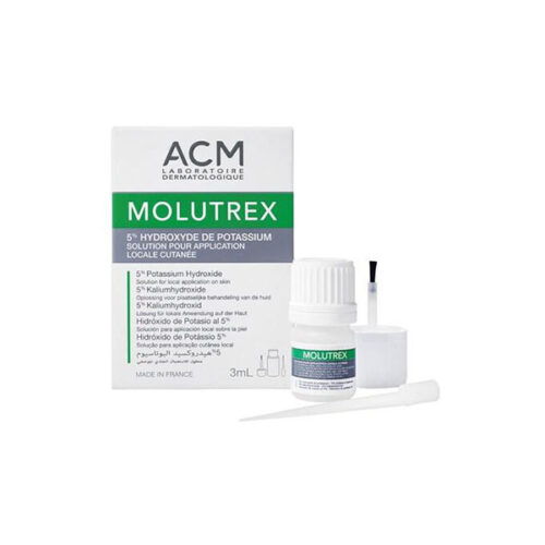 ACM Molutrex Molluscum Contagiosum Solution 3Ml    اي سي ام مولوتركس محلول لعلاج المليساء المعدية 30مل