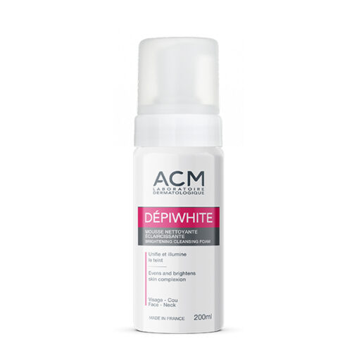 Acm Depiwhite Brightening Cleansing Foam 200Ml    ايه سي ام ديبيوايت رغوة منظفة لتفتيح البشرة 200 مل