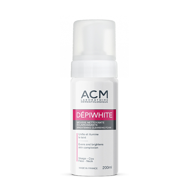 Acm Depiwhite Brightening Cleansing Foam 200Ml    ايه سي ام ديبيوايت رغوة منظفة لتفتيح البشرة 200 مل