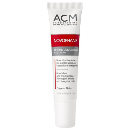 ACM Novophane Nail Cream, For Fragile Nails 15Ml     اي سي ام نوفوفان كريم العناية بالأظافر 15مل