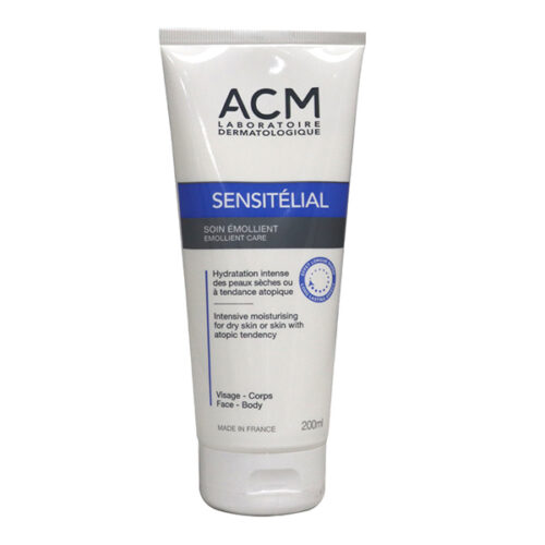 Acm Sensitelial Emollient Care 200Ml    إي سي إم للعناية المرطبة للبشرة الحساسة 200 مل