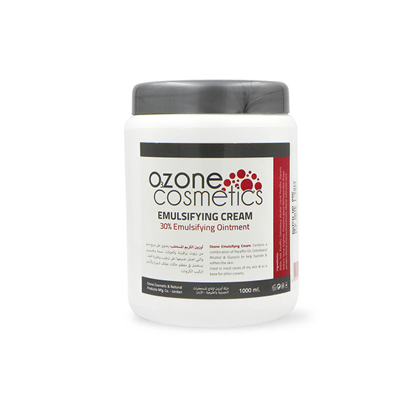 Ozone Emulsifying Cream 1000Ml اوزون كريم مستحلب للبشرة 1000 غرام