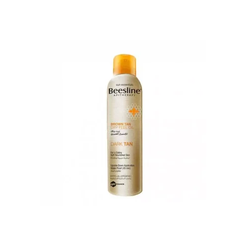 Beesline Brown Tan Dry Feel Oil - بيزلاين زيت جاف للإسمرار العميق
