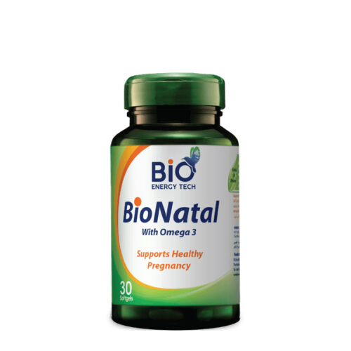 Bio Energy Tech Bio Natal With Omega 3 - 30 Capsule تقنية الطاقة الحيوية بيوناتال مع أحماض أوميغا 3 للحامل