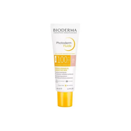 بيوديرما فوتوديرم فلويد ماكس SPF100 لون فاتح جدًا 40 ملBioderma Photoderm Fluide Max SPF100 Very Light Tint 40ML
