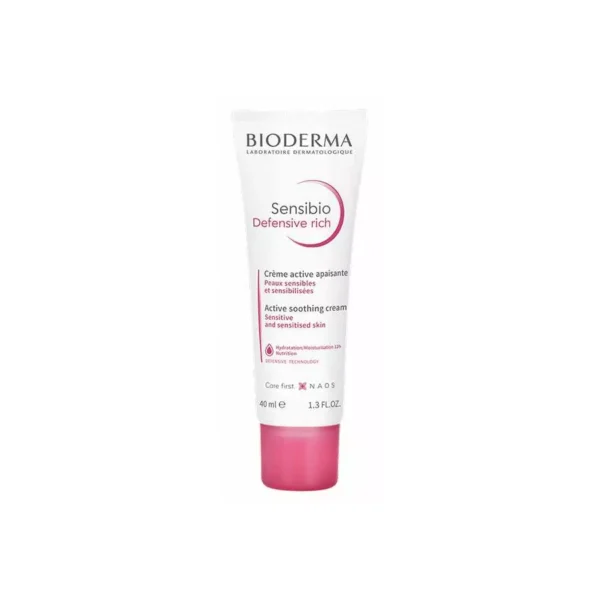 بيوديرما سينسيبيو الكريم الغني الدفاعي 40 ملBioderma Sensibio Defensive Rich Cream 40ML