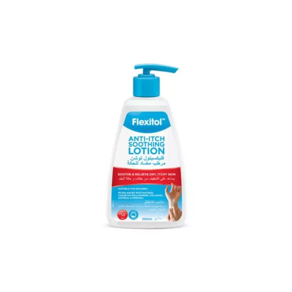 Flexitol-Anti-Itch-Soothing-Lotion-250Ml Flexitol Anti-Itch Soothing Lotion 250Ml فليكسيتول لوشن ملطف ٢٥٠ مل