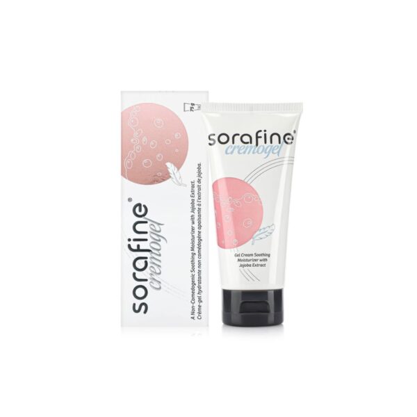 Sorafine Cremogel Moisturizing Gel Cream 75Gسورافين كريموجيل كريم جل مرطب للبشرة الدهنية 75 جم