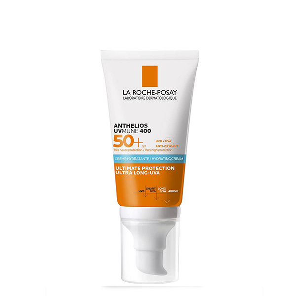 La Roche Posay Anthelios Non-Perfumed Cream Spf50+, 50Ml لاروش بوزيه أنثيليوس كريم واقي شمس غير معطر حماية 50+,50 مل