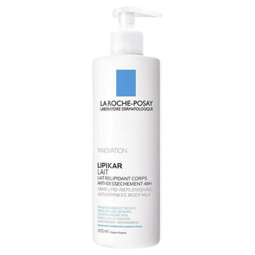 La Roche Posay Lipikar Lait Body Milk 400Ml لاروش بوزيه ليبيكار حليب مرطب للبشرة الجافة 400 مل