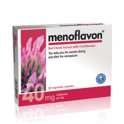 Menoflavon (Treatment Of Menopausal Symptoms) 40Mg, 30capsules مينوفلافون (علاج أعراض سن اليأس) 40 ملغ ، 30 كبسولة