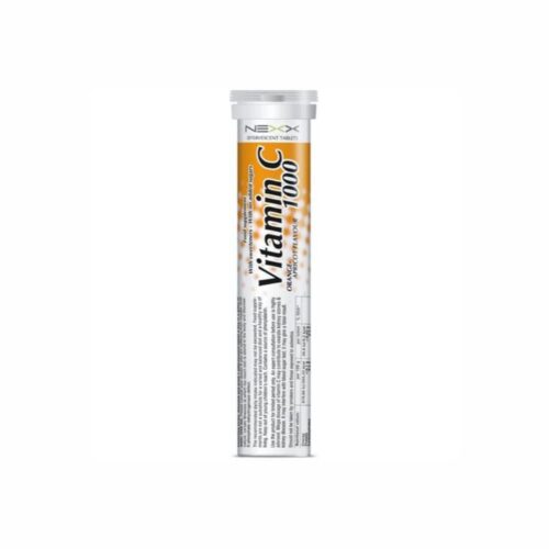 Nexx Vitamin C 1000 Mg, 20 Effervescent Tablet نيكس فيتامين ج 1000 مغ , 20 حبة فوارة