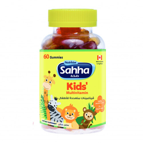 Nutridar Sahha Multi Vitamins 60 Gummies صحة مجموعة من الفيتامينات والمعادن 60 حبة مضغ