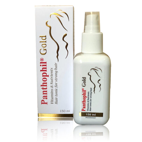 Panthophil Gold Vitamins And Nutiants Hair Tonic 150Ml بانثوفيل جولد تونيك للشعر بالفيتامينات 150 مل