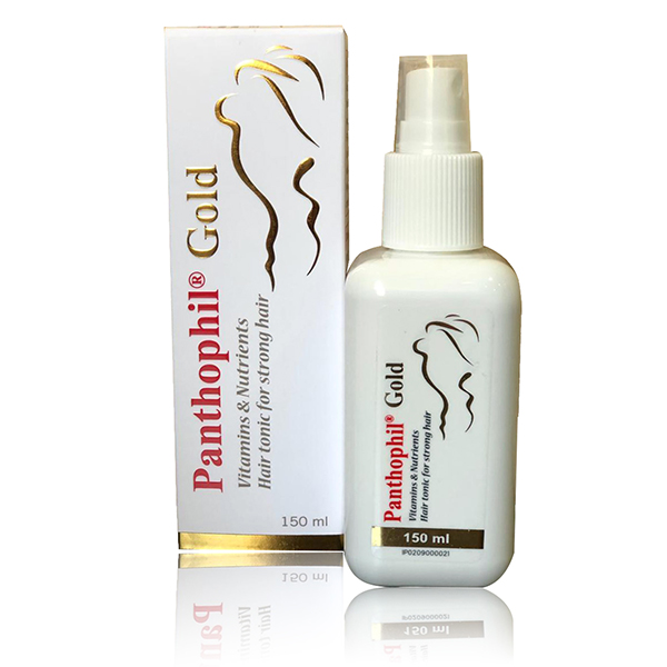 Panthophil Gold Vitamins And Nutiants Hair Tonic 150Ml بانثوفيل جولد تونيك للشعر بالفيتامينات 150 مل