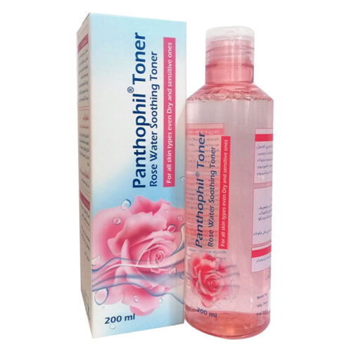 Panthophil Rose Water Soothing Toner 200Ml بانثوفيل تونر للبشرة بماء الورد 200 مل
