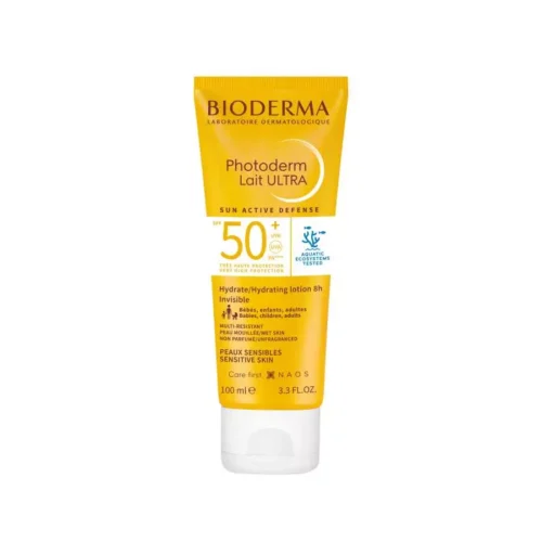 Bioderma Photoderm Max 50+ Milk (Lait) 100Mlبيوديرما فوتوديرم حليب واقي شمس 50+ للجسم وللبشرة الجافة