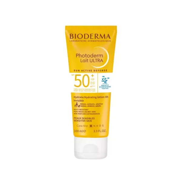 Bioderma Photoderm Max 50+ Milk (Lait) 100Mlبيوديرما فوتوديرم حليب واقي شمس 50+ للجسم وللبشرة الجافة