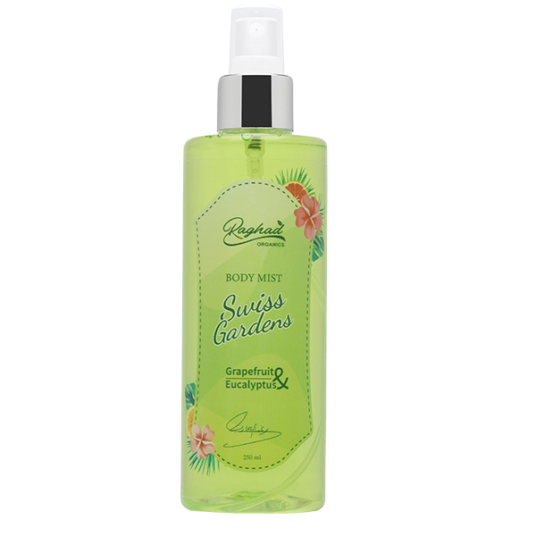 Raghad Swiss Gardens Body Splash 250Mlرغد سويس جاردنز معطر الجسم 250 مل