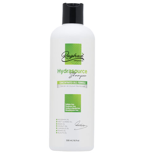 Raghad Organics Hydrasource Shampoo 500Mlرغد أورجانيكس هيدراسورس شامبو 500 مل