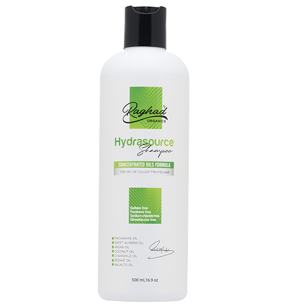 Raghad Organics Hydrasource Shampoo 500Mlرغد أورجانيكس هيدراسورس شامبو 500 مل