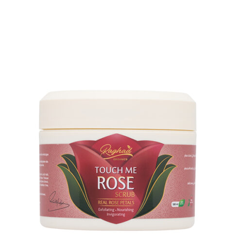 Raghad Touch Me Rose Body Scrub 500Mlرغد تتش مي روز مقشر الجسم 500 مل