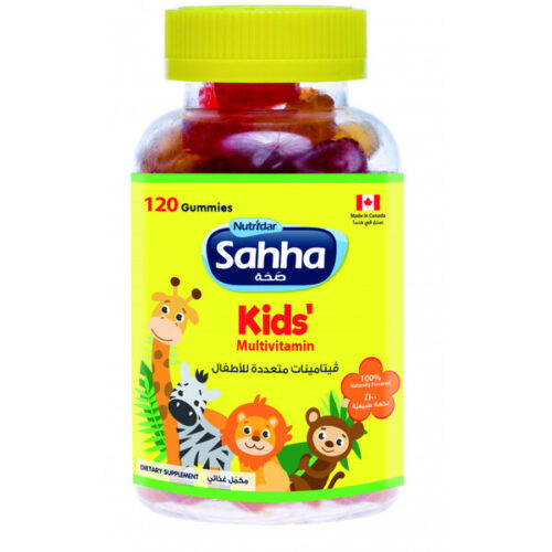 Nutridar Sahha Multi Vitamins 120 Gummies صحة مجموعة من الفيتامينات والمعادن 120حبة مضغ