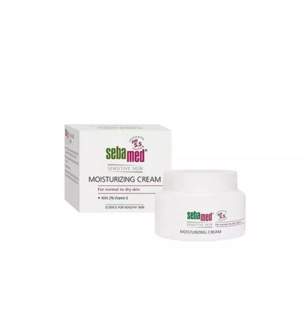 Sebamed Moisturizing Cream 75Ml سيباميد كريم ترطيب الوجه للبشرة العادية إلى الجافة 75 مل