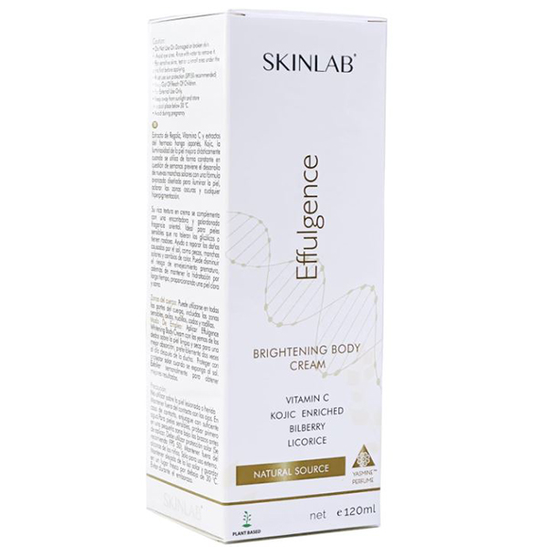 Skinlab Effulgence Whitening Body Cream 120G سكن لاب كريم تفتيح الجسم وإزالة التصبغات 120 جم