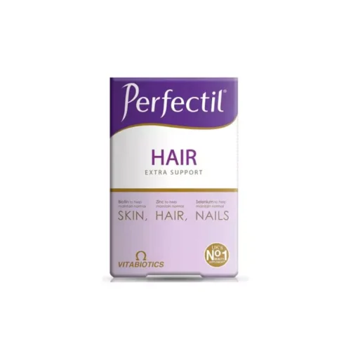 Vitabiotics - Perfectil Hair Extra Support 60 Tabletsفيتابيوتيكس - بيرفكتيل إكسترا لدعم الشعر، 60 قرصًا